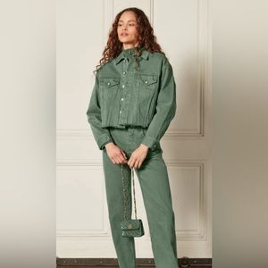 Boyish The Harvey Raw Hem Cropped Jacket